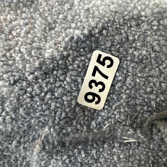 Soft Surroundings Sweatshirt Womens 1X Blue 1/4 Zip Mock Neck Terry Textured - Picture 11 of 11